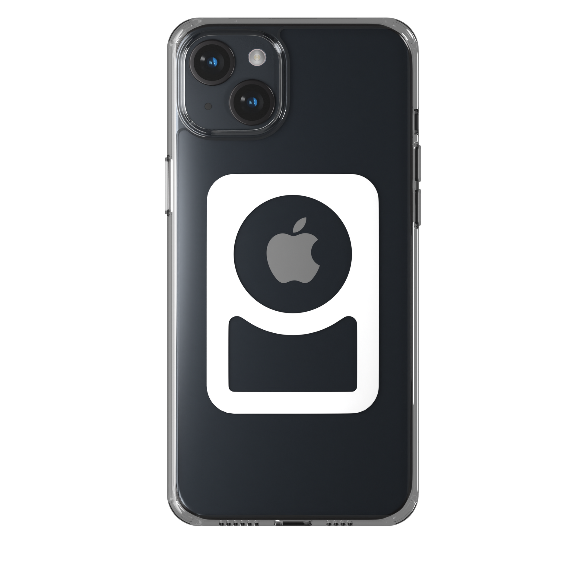 iPhone 15 Plus clear case back view | MBC15X-CLS1