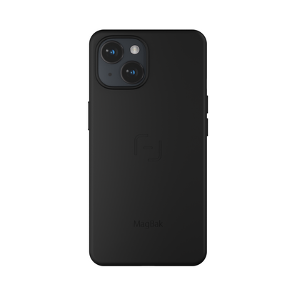 iPhone 15 black case back view | MBC15-BKS1