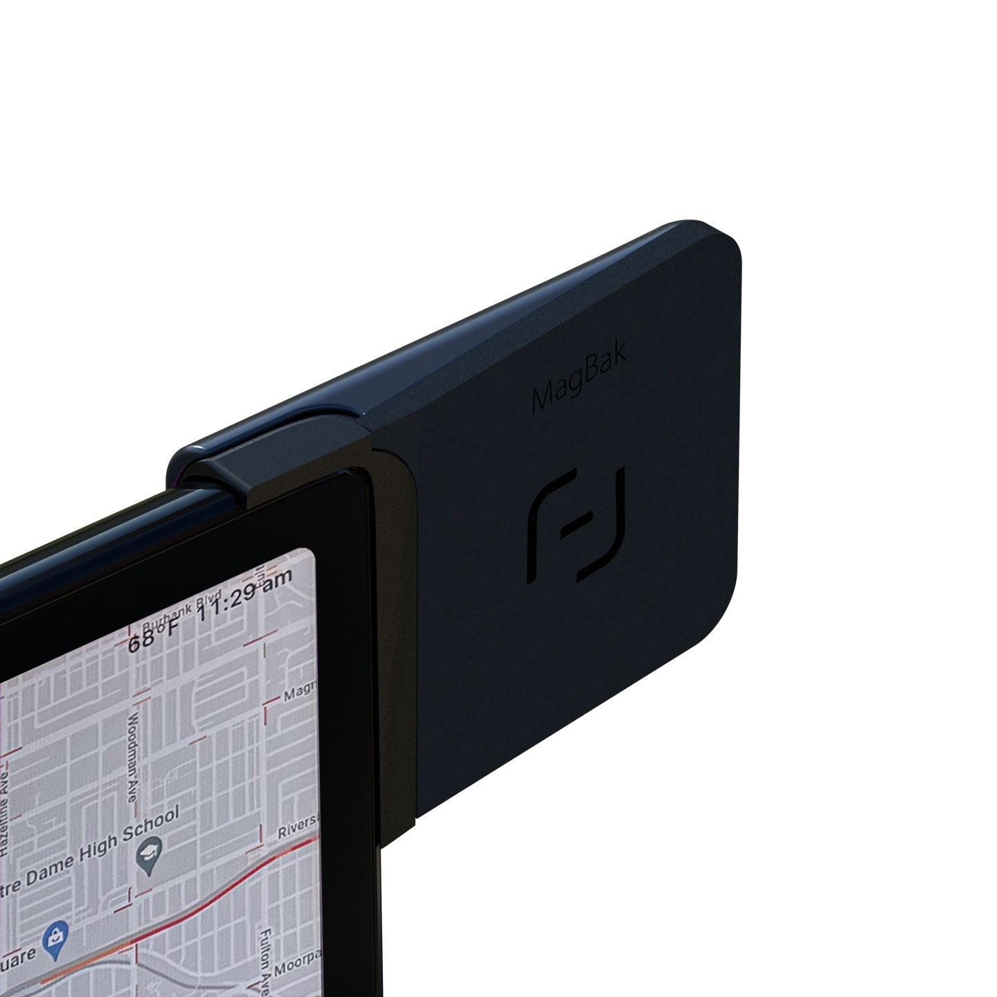 Right Hand Tesla wireless charger on screen bare | MBTMXRH-DG