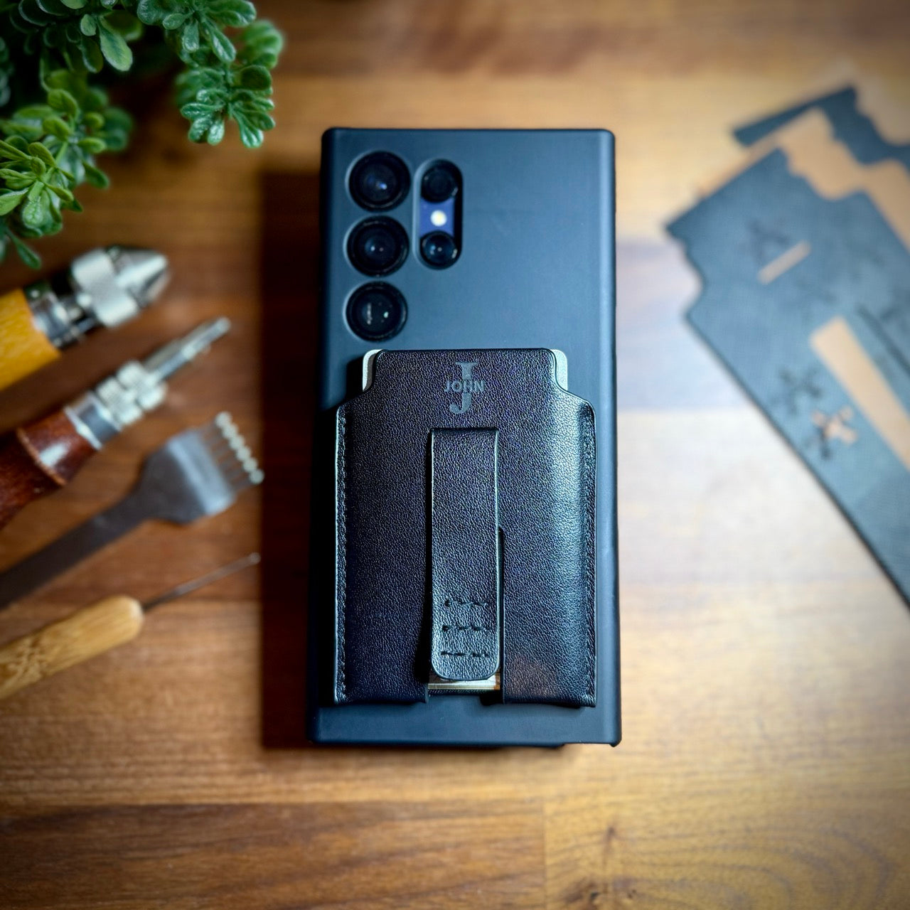 Nappa Engraved | MBWLT-BK,FMWLT-BK