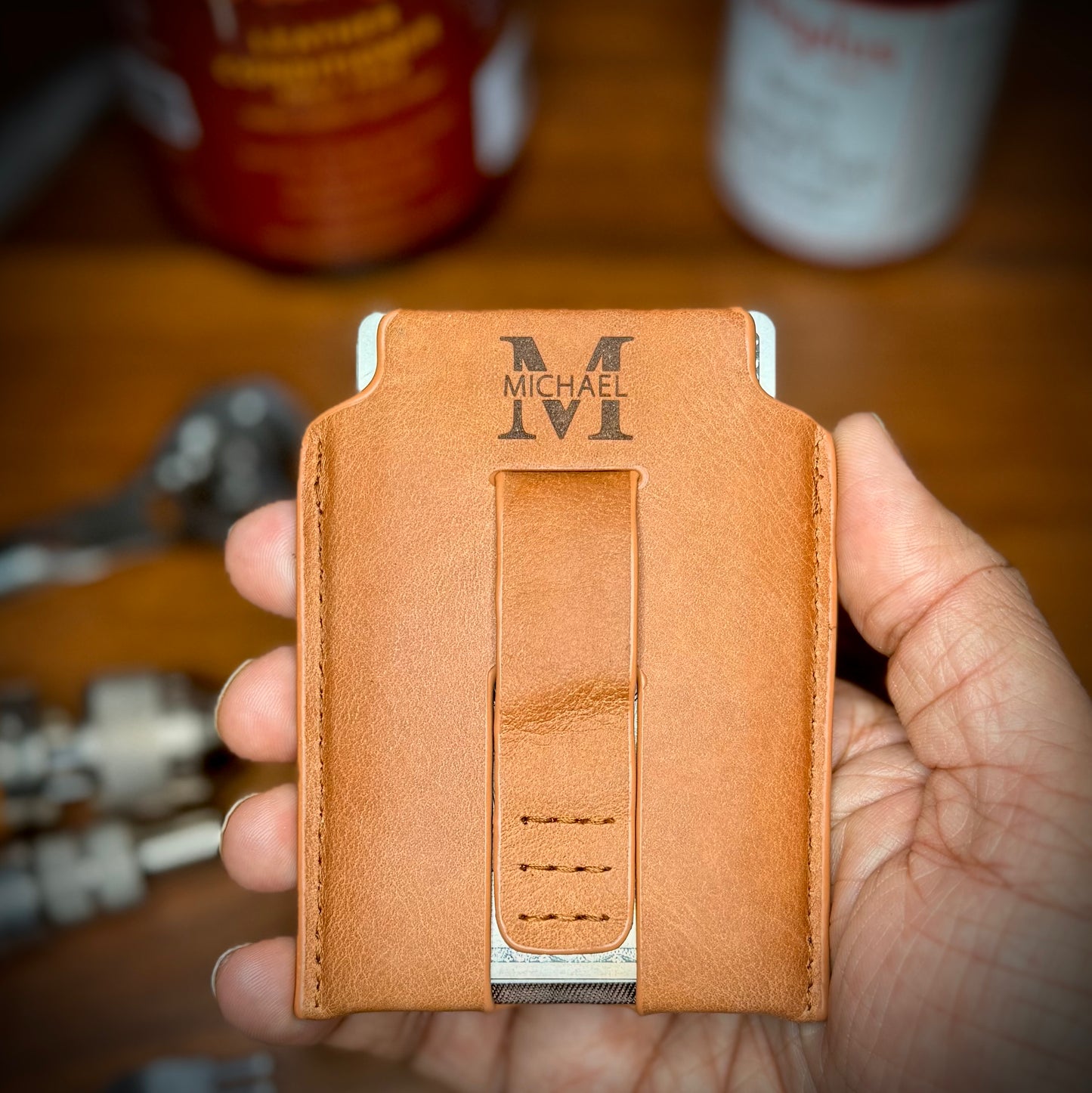 Tan Engraved | MBWLT-TN
