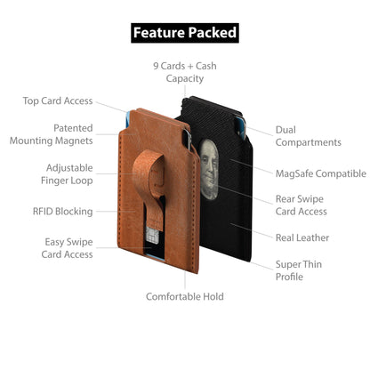 MagBak Wallet features | MBWLT-SB,MBWLT-SBK,MBWLT-TN