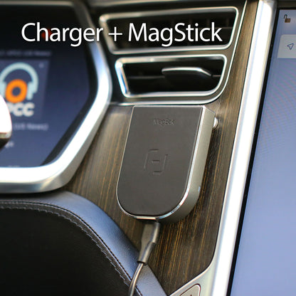 Wireless Charger - USB Car Adapter Included