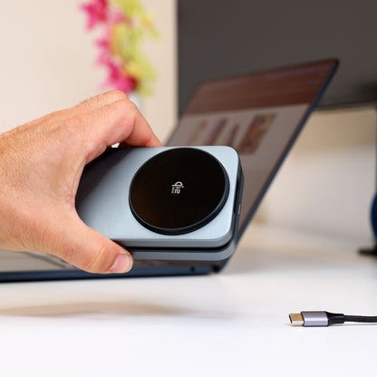 3-in-1 Qi2.2 Wireless Compact Travel Charger