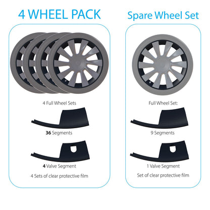 Induction RimCase 4 Wheel Pack and Spare wheel set box contents | RPTMY20I-22X5,RPTMY20I-RDX5, RPTMY20I-WTX5, RPTMY20I-22X1,RPTMY20I-RDX1, RPTMY20I-WTX1, RPTMY20I-22X4,RPTMY20I-RDX4, RPTMY20I-WTX4