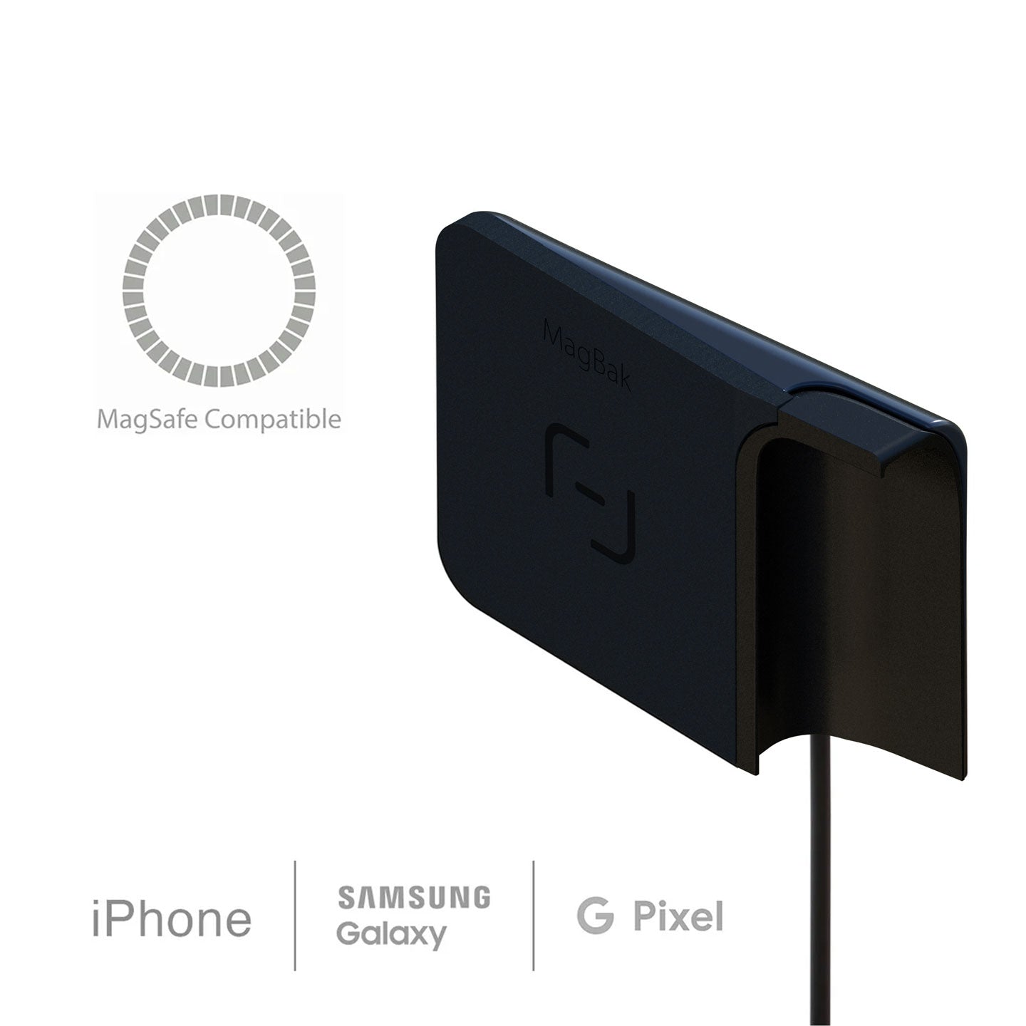 MagBak Tesla wireless charger Left Hand | MBT24-DG