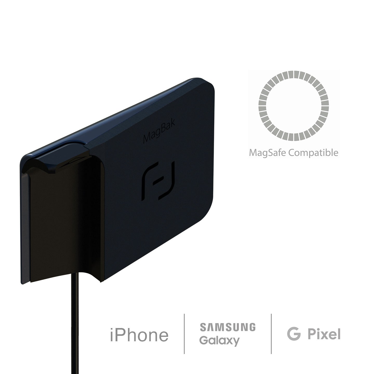 MagBak Tesla wireless charger Right Hand | MBTCTRH-DG